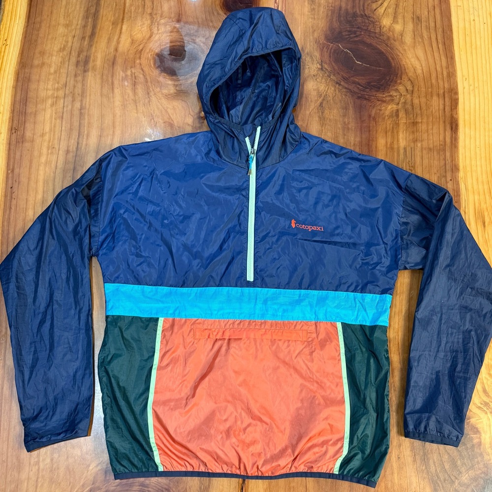 Cotopaxi Teca Mens Jacket M Lightweight windbreaker Anorak Pullover Athletic QQ6